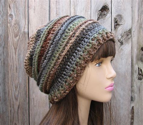 Crochet Pattern!!! Crochet Hat - Slouchy Hat, Crochet Pattern Pdf,easy, Great For Beginners ...