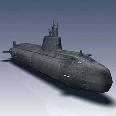 3D model Astute Class Submarine | CGTrader