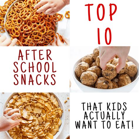 Top 10 After School Snacks {That Your Kids Will Actually Eat!} | i am baker