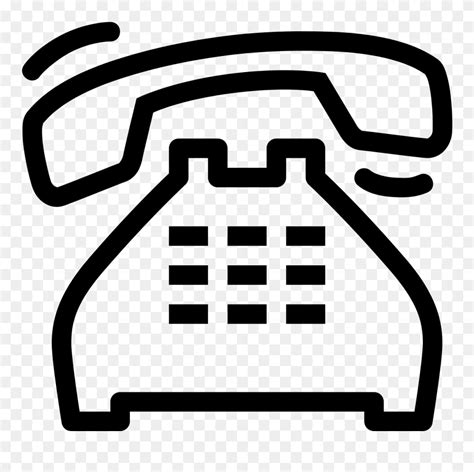 Download Ringing Phone Icon - Vector Telephone Icon Png Clipart (#5599712) - PinClipart