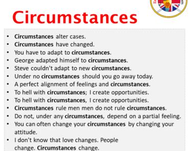 Sentences with Circumstances Archives - English Grammar Here