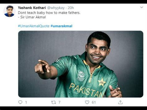 Umar Akmal's 'Mother from another Brother' tweet made for meme fest on ...