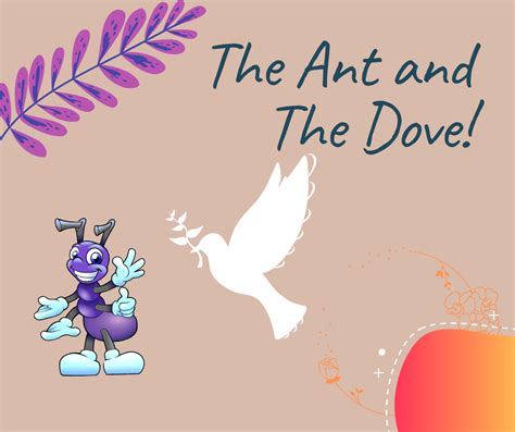 The Ant And The Dove - education short story for kids