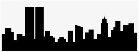 Skyscraper Clipart Transparent - Black And White Buildings Clipart - Free Transparent PNG ...