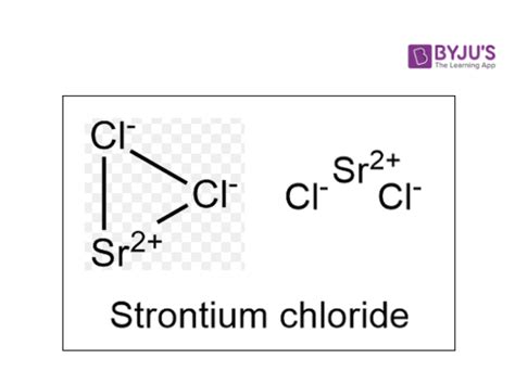 SrCl2 - Strontium chloride Structure, Molecular Mass, Properties and Uses