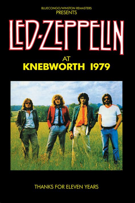 Led Zeppelin - Knebworth Festival (1979) — The Movie Database (TMDb)