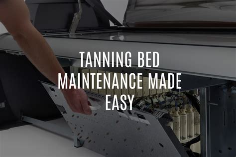 Tanning Bed Maintenance Made Easy from ProSun