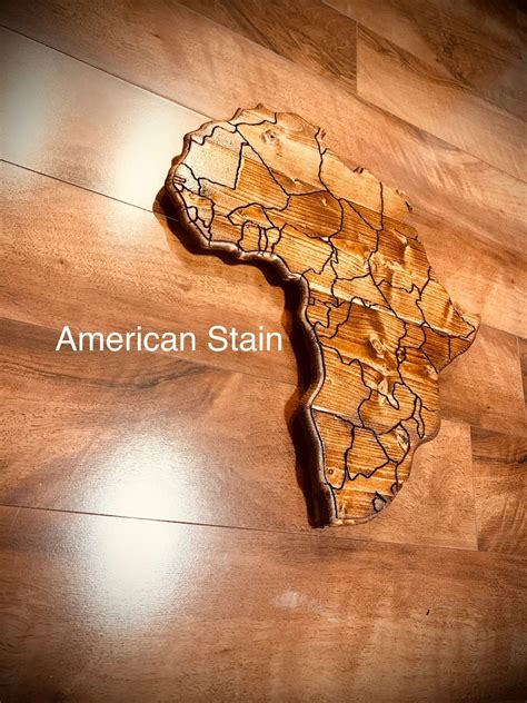 Africa Sign With Countries Africa Map Africa Decor - Etsy