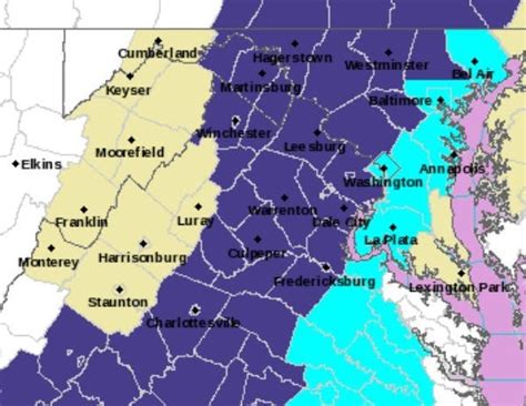 Weather Alert: Temperature to Drop Sunday Night in Manassas Area ...