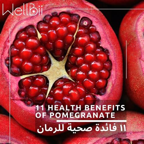 11 HEALTH BENEFITS OF POMEGRANATE - Wellbii Online