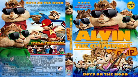 Alvin and the Chipmunks The Road Chip 2015 R2 DVD Cover | DVD Covers ...