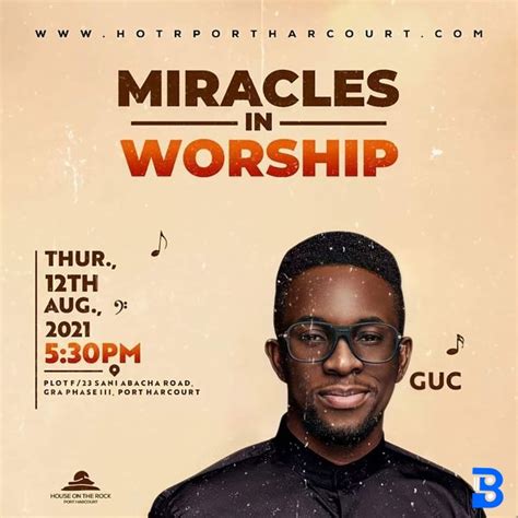 Minister GUC – Live Ministration at Miracles in Worship 2021 ( House on the Rock PHC) MP3 ...