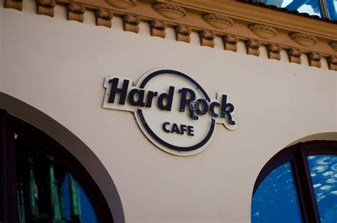 The Hard Rock Cafe in Krakow, Poland Editorial Image - Image of brand ...