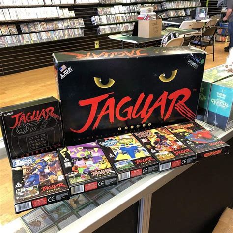 Pin by 8-Bit Central on Atari Jaguar Video Game Console | Atari jaguar ...