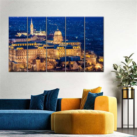 Buda Castle At Night Wall Art | Photography