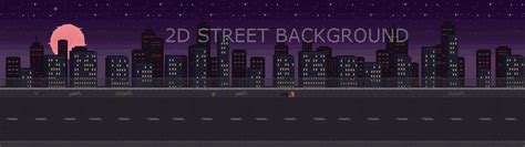 2D Street and Road Backgrounds Pack - AssetsDeals.pro