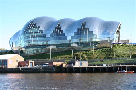 The Sage, Gateshead Sage Gateshead, Millennium Bridge, North East England, South Bank, Music ...