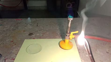 Burning Of Magnesium Ribbon Experiment | Chemistry Demo | Grade 7-12 ...