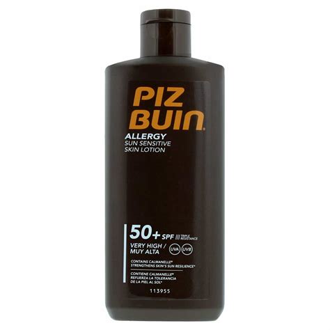 Piz Buin Factor 50 Sun Lotion | Cheap Suncream & Aftersun | B&M