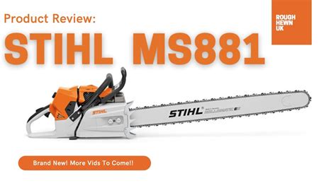 Stihl MS 881 - YouTube