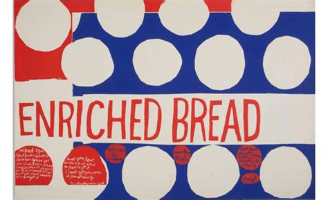 Enriched Bread, 1965 - Corita Kent - WikiArt.org