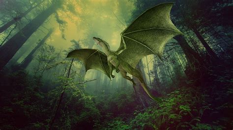 Dragon Forest Mythical Creature · Free image on Pixabay