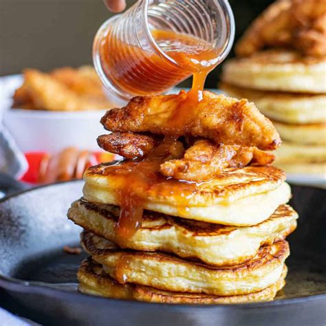 Hot Chicken Pancakes | Recipe Cart