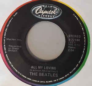 The Beatles - All My Loving (Vinyl) | Discogs