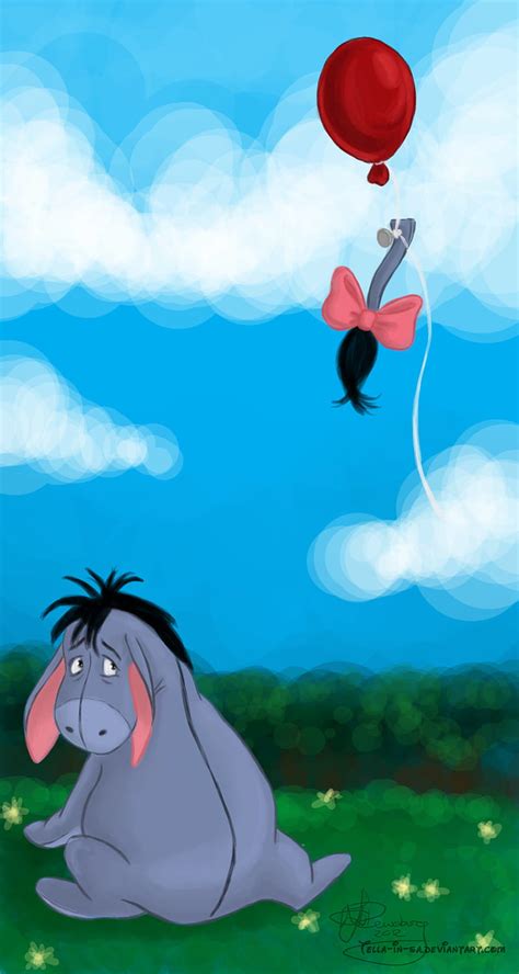 Eeyore, blue, HD phone wallpaper | Peakpx