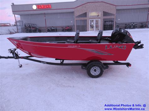 New 2020 LUND 1650 REBEL XL TILLER BOAT in Arborg #72K920 | Westshore Marine & Leisure