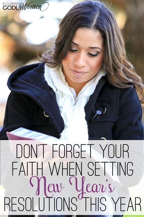 Don't Forget Your Faith When Setting New Year's Resolutions | New year ...