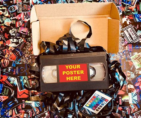 Custom VHS Horror Vhs Light Movie Poster Print VHS 70 80 90s - Etsy