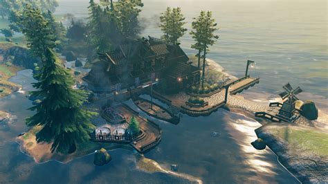 Dock house Valheim Build