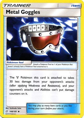 Metal Goggles - Sun & Moon: Team Up - Pokemon | TrollAndToad