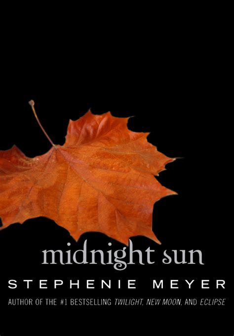 Midnight Sun cover 10 by tomgirl227 on DeviantArt