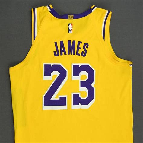 LeBron's First Lakers Jersey Brings $40,040