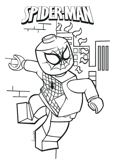 Lego Superhero Coloring Pages - Best Coloring Pages For Kids