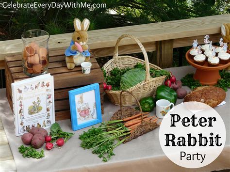 A Peter Rabbit Party {part 2} - Celebrate Every Day With Me