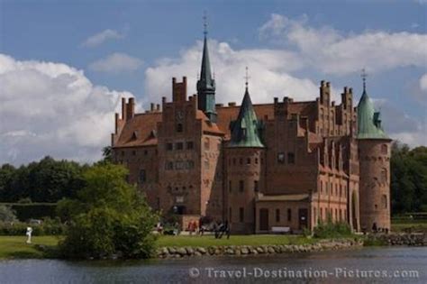 Egeskov Castle Funen Island Denmark Europe