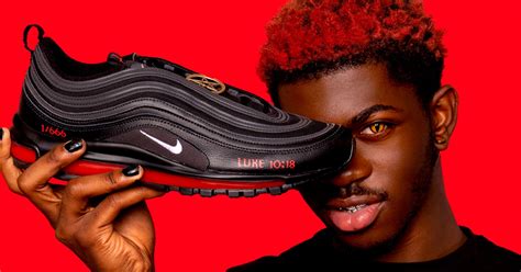 Lil Nas X's Nike Air Max 97 Satan Shoes With Real Human Blood - Pie Radio