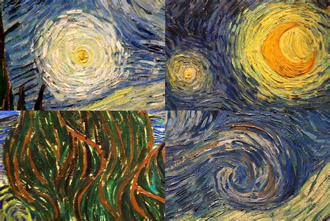 MOMA 01-3 Vincent Van Gogh Starry Night Close Up