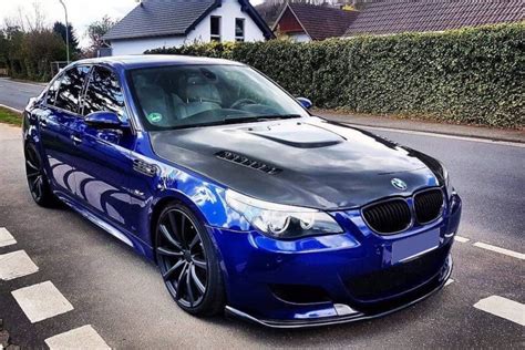 BMW 5 E60 E61 2003-10 M5 dokładka przód TUNING - 12243371552 - oficjalne archiwum Allegro