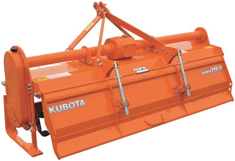 Kubota implements Rotary Tiller: KRX164 - KRX175 - KRX71D - KRX193 Rotary Tiller: KRX164 Model ...