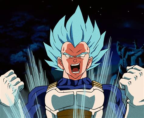 ArtStation - Vegeta from Super in Dragon Ball Z style