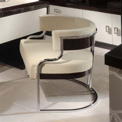 Modern Nubuck Leather Ebony Armchair - Juliettes Interiors