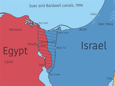 Israeli answer to the Suez Canal : r/AlternateHistory