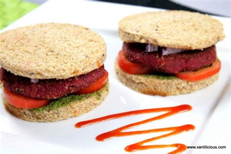 Veg Burger Style Sandwich – Xantilicious.com