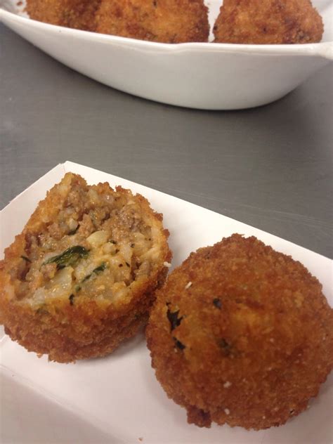 RECIPE: ARANCINI (ITALIAN RICE BALLS) WITH HOMEMADE MARINARA SAUCE — Martie Duncan