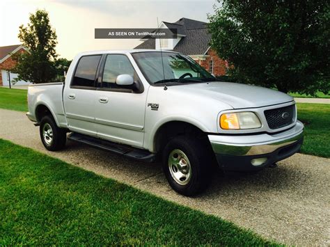 2001 Ford F - 150 Lariat Crew Cab Pickup 4 - Door 5. 4l