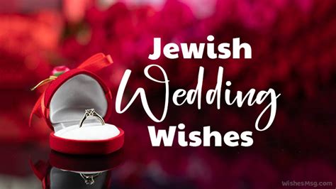 Heartfelt Jewish Wedding Wishes and Greetings - WishesMsg